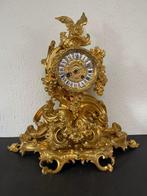 Pendule - Japy Freres -   Brons, Glas, Cartouches -, Antiek en Kunst