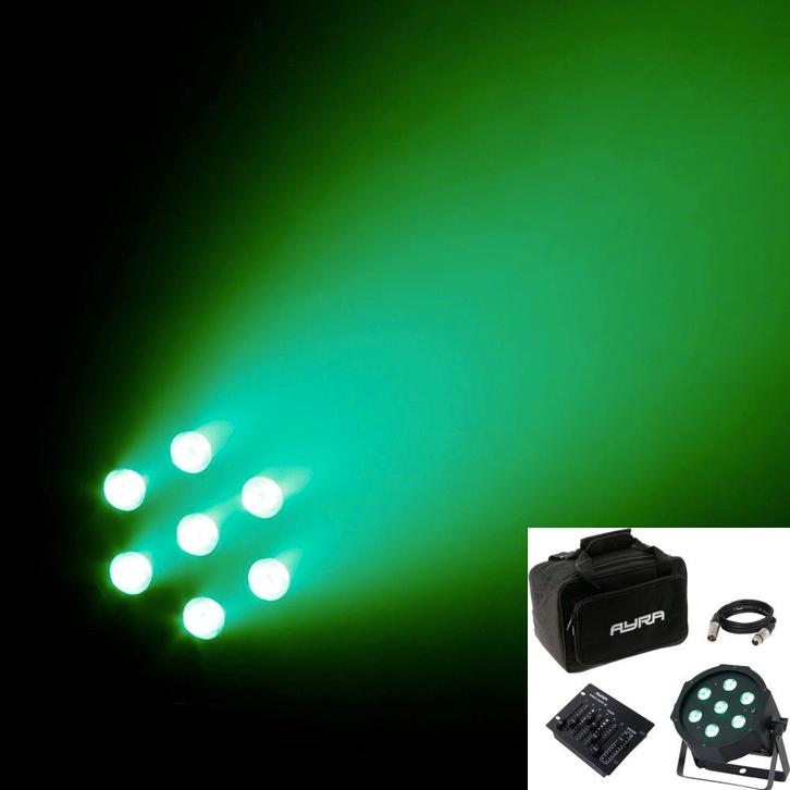 Ayra LEDBAG 4 flightbag met Ayra, Muziek en Instrumenten, Behuizingen en Koffers, Verzenden