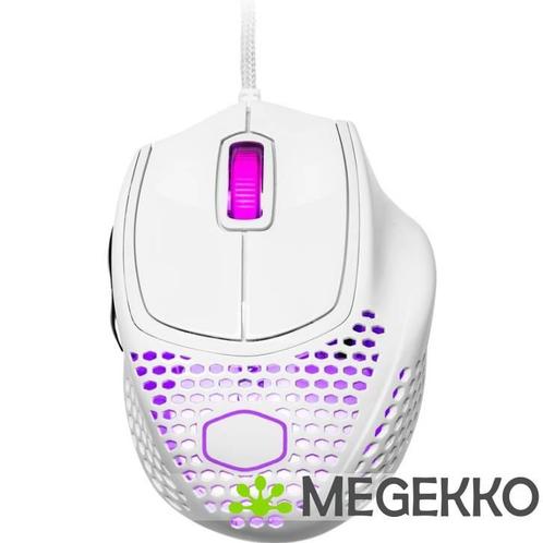 Cooler Master MM720 RGB Glossy White, Computers en Software, Muizen, Nieuw, Verzenden