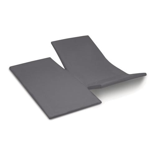 Cinderella Topper hoeslaken dubbele split jersey anthracite, Huis en Inrichting, Slaapkamer | Beddengoed