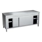 Bordenwarmkast + werktafel Multinox 140cm, Verzenden, Nieuw in verpakking