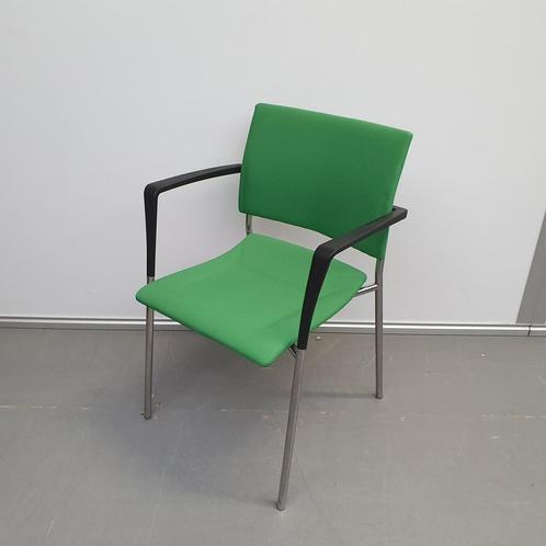 Casala Feniks design vergaderstoel - groene stof (alleen per, Huis en Inrichting, Stoelen, Ophalen of Verzenden