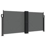 Windscherm Antraciet 100x1000 cm | Retourdeal | 59% Korting, Ophalen of Verzenden, Uittrekbaar, Nieuw