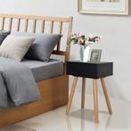 vidaXL Nachtkastjes 2 st 40x30x61 cm massief grenenhout, Minder dan 45 cm, Verzenden, Nieuw, 55 tot 70 cm