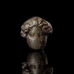 Oud-Romeins, Keizerrijk Brons Medusa Mask appliqué (Zonder, Antiek en Kunst