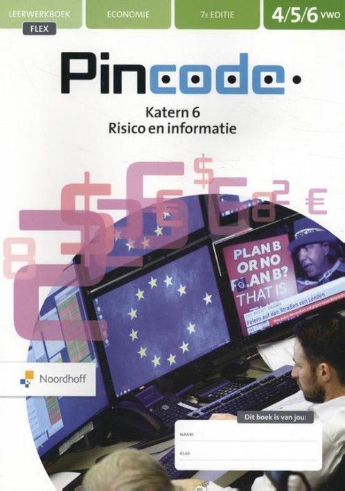 Pincode vwo katern 6 Risico en Informatie FLEX 9789001753764, Boeken, Studieboeken en Cursussen, Zo goed als nieuw, Verzenden
