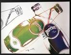 Andy Warhol - Perrier - Andy Warhol Blue and Green - Jaren