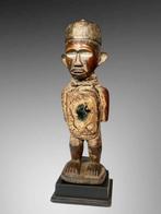 Zeer mooi Songye beeldhouwwerk - 28 cm - songye / Nkisi -, Antiek en Kunst, Kunst | Niet-Westerse kunst