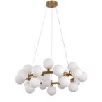 Hanglamp Elite White Gold 69CM, Verzenden, Nieuw