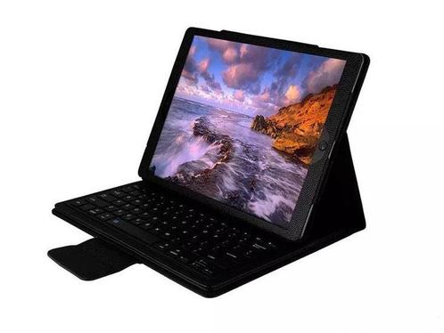iPad Pro 12.9 (2015 / 2017) toetsenbord hoes - zwart, Computers en Software, Toetsenborden, Nieuw, Verzenden