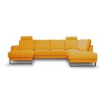 U-Bank Baarlo - u-banken - Goud, Nieuw, 150 cm of meer, Stof, 300 cm of meer