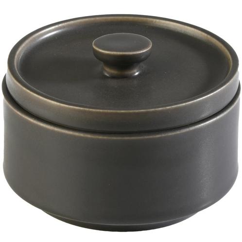 Ramekin | ATLAS | Keramiek | Zwart | 40cl | Per Stuk |, Zakelijke goederen, Horeca | Keukenapparatuur, Nieuw in verpakking, Verzenden