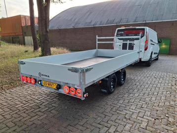 DEMO-voorraad ACTIE: Syma plateauwagen 355x180cm - 2700kg beschikbaar voor biedingen