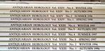 The Antiquarian Horological Society - Ten issues of the