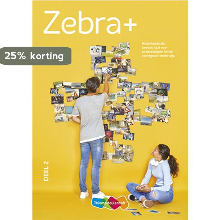deel 2 / Zebra+ / Werkboek 9789006978216 Thieme Meulenhoff, Boeken, Overige Boeken, Zo goed als nieuw, Verzenden