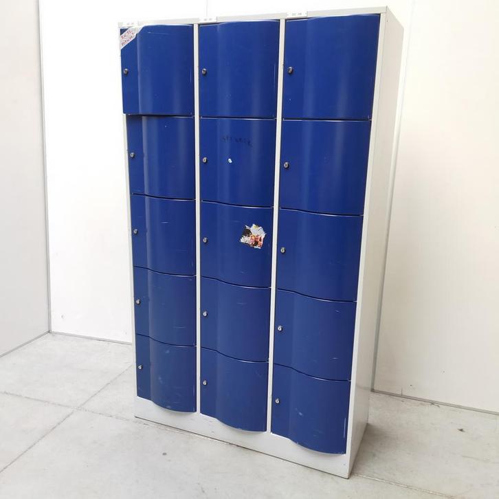 15-deurs CP lockerkast - 195x116x48 cm, Huis en Inrichting, Kasten | Lockerkasten, Ophalen of Verzenden
