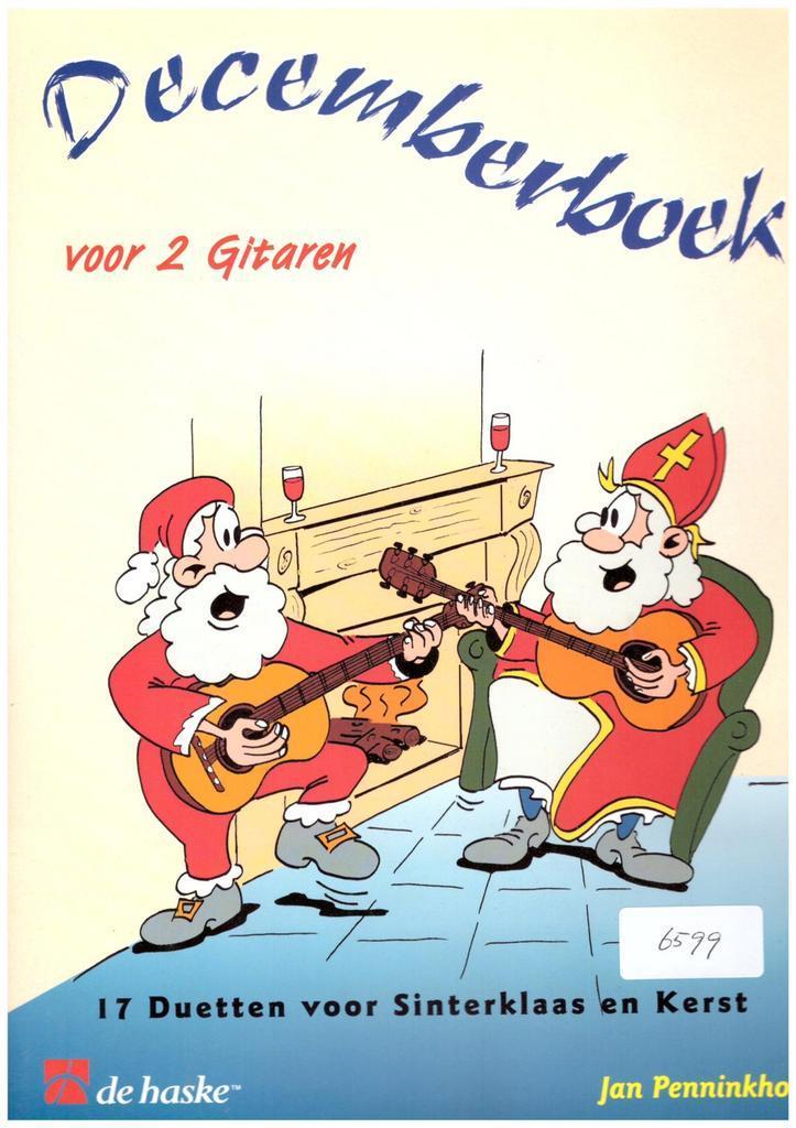 Gitaar / Fluit/ Klarinet muziek voor Kerst / Sint [471], Muziek en Instrumenten, Bladmuziek, Gitaar, Saxofoon, Blokfluit, Klarinet