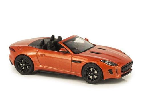 IXO 1:43 - Modelauto - Jaguar F-Type V8-S - Firesand, Hobby en Vrije tijd, Modelauto's | 1:5 tot 1:12