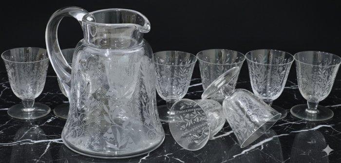 Baccarat - Drankservies (10) - Argentina - Kristal, Antiek en Kunst, Kunst | Designobjecten