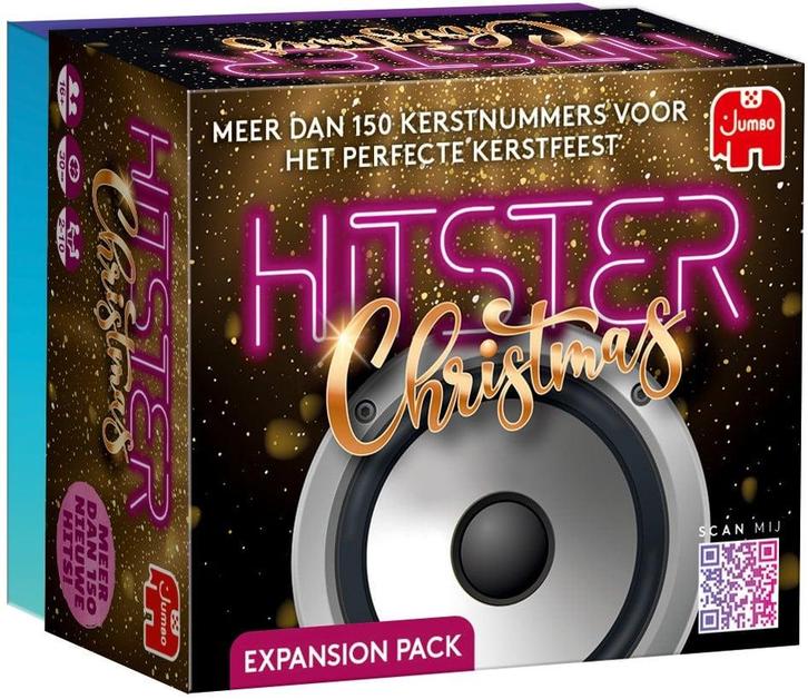 Hitster - Christmas Uitbreiding | Jumbo - Gezelschapsspellen, Hobby en Vrije tijd, Gezelschapsspellen | Bordspellen, Nieuw, Verzenden