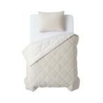 Lazy all-in-one dekbed Teddy fur - beige - 140 x 200 cm |, Huis en Inrichting, Slaapkamer | Beddengoed, Verzenden, Nieuw, Beige