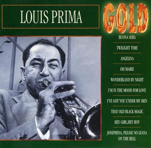 cd - Louis Prima - Gold, Cd's en Dvd's, Cd's | Overige Cd's, Zo goed als nieuw, Verzenden