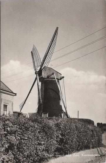 OOSTVOORNE AAN ZEE - Korenmolen, Verzamelen, Ansichtkaarten | Nederland, Verzenden