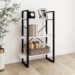 vidaXL Boekenkast met 3 schappen 80x30x105 cm massief, Huis en Inrichting, Kasten | Boekenkasten, Verzenden, 100 tot 150 cm, Nieuw