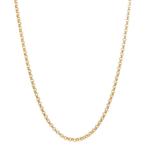 Gouden collier jasseron 64 cm 14 krt, Sieraden, Tassen en Uiterlijk, Kettingen, Ophalen of Verzenden, Nieuw