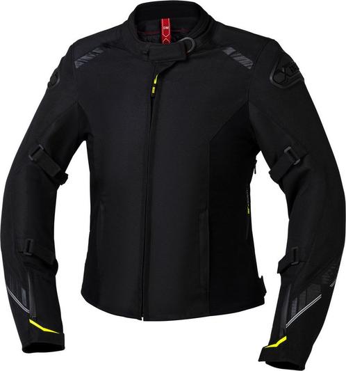 IXS Carbon-ST Waterdichte Dames Zwart Textiele Motorjas, Motoren, Kleding | Motorkleding, Dames, Nieuw met kaartje, Jas | textiel
