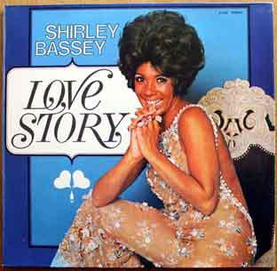 LP gebruikt - Shirley Bassey - Love Story, Cd's en Dvd's, Vinyl | Pop, Zo goed als nieuw, Verzenden