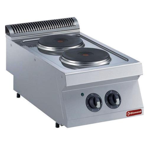 Diamond Fornuis | Elektrisch | 2 Ronde Platen Top | 2x 2.6kw, Zakelijke goederen, Horeca | Keukenapparatuur, Nieuw in verpakking