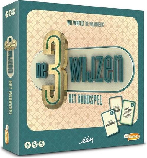 DE 3 WIJZEN - Bordspel, Hobby en Vrije tijd, Gezelschapsspellen | Bordspellen, Verzenden