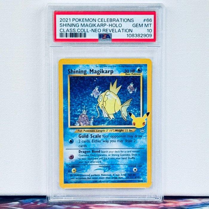 Pokémon Graded card - Shining Magikarp #66 - Pokémon - PSA, Hobby en Vrije tijd, Verzamelkaartspellen | Pokémon