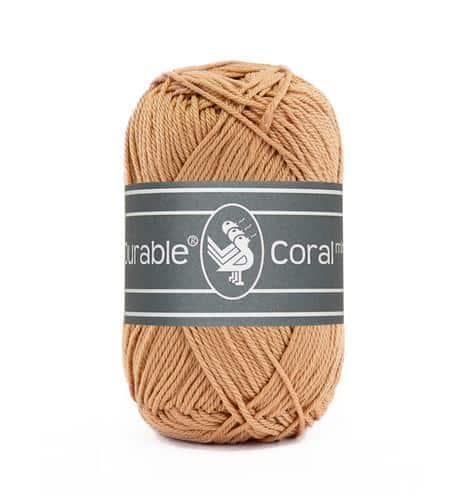 Durable Coral Mini - 2209 Camel, Hobby en Vrije tijd, Breien en Haken, Nieuw, Verzenden