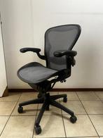 Herman Miller Aeron Full Option - Refurbished Bureaustoel, Huis en Inrichting, Verzenden, Zwart, Zo goed als nieuw, Bureaustoel