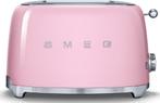 Smeg TSF01PKEU broodrooster roze, Witgoed en Apparatuur, Broodroosters, Verzenden, Nieuw