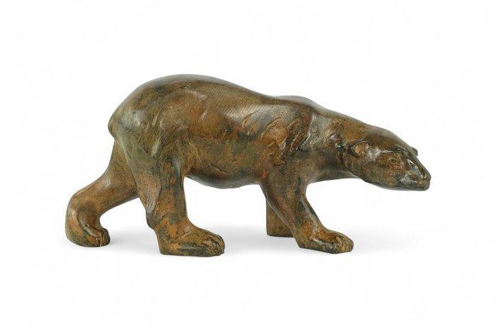 Pierre Chenet (XX-XXI) - sculptuur, Walking Polar Bear - 21, Antiek en Kunst, Curiosa en Brocante
