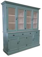Buffetkast turquoise Haarlo 220cm, Ophalen of Verzenden, Nieuw