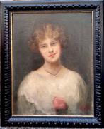 Mose’ Bianchi (1840-1904), attribuito a - Ritratto di, Antiek en Kunst