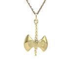 Vintage labrys bijl hanger 12 kt, Ophalen of Verzenden, Nieuw