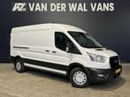 Ford Transit 2.0 TDCI 130 pk L3H2 Euro6 Airco | Camera | Nav, Auto's, Ford, Stof, Gebruikt, Overige carrosserieën, Wit