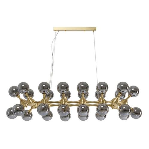 *WOONWINKEL* Kare Design Atomic Balls Grote Hanglamp Goud, Huis en Inrichting, Lampen | Hanglampen, Nieuw, Verzenden