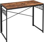 Bureau - industrieel - hout metaal - 120x60x75cm - bruin..., Huis en Inrichting, Bureaus, Ophalen of Verzenden, Nieuw