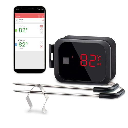 Inkbird IBT-2X barbecuethermometer WIFI, Tuin en Terras, Barbecue-accessoires, Nieuw, Verzenden