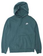 NIKE Mens Hoodie Jumper Small Blue Cotton, Verzenden, Nieuw