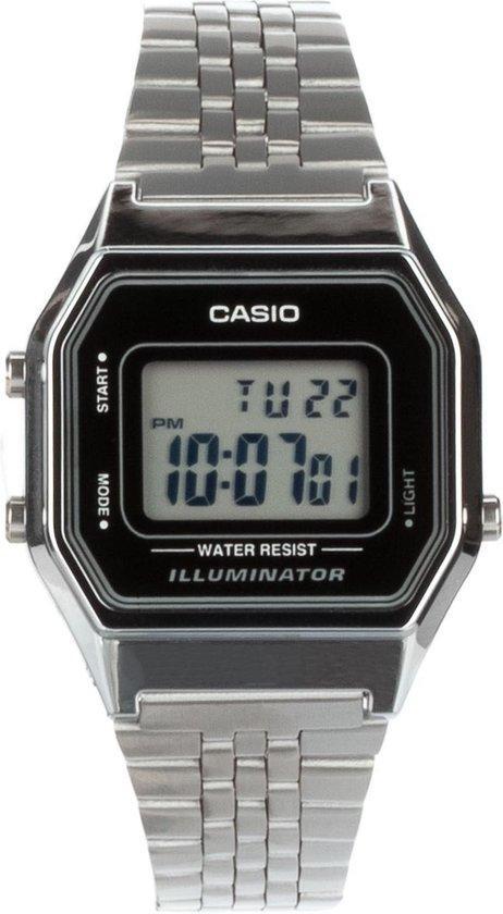 Casio Vintage Iconic LA680WEA-1EF Dameshorloge 28,6 mm - Zil, Sieraden, Tassen en Uiterlijk, Horloges | Heren, Nieuw, Verzenden