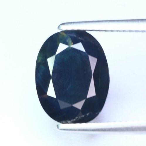 Zonder Minimumprijs Saffier - 7.30 ct - nternational Colored, Sieraden, Tassen en Uiterlijk, Edelstenen