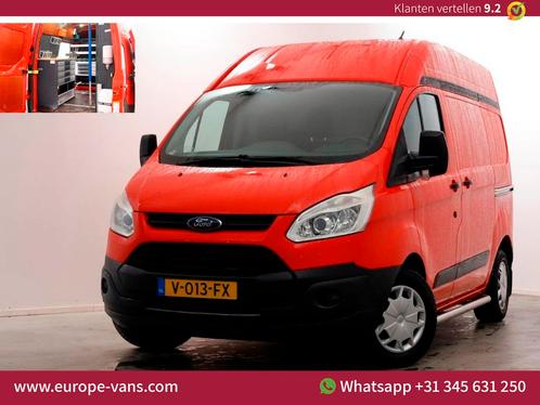 Ford Transit Custom 2.0 TDCI 130pk E6 L1H2 Trend Airco/Inric, Auto's, Bestelauto's, Lease, Handgeschakeld, Financial lease, Diesel