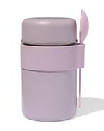 HEMA Voedselcontainer 450ml rvs roze, Verzenden, Nieuw
